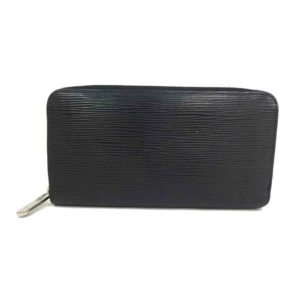 LOUIS VUITTON Zippy Wallet Epi Noir Black